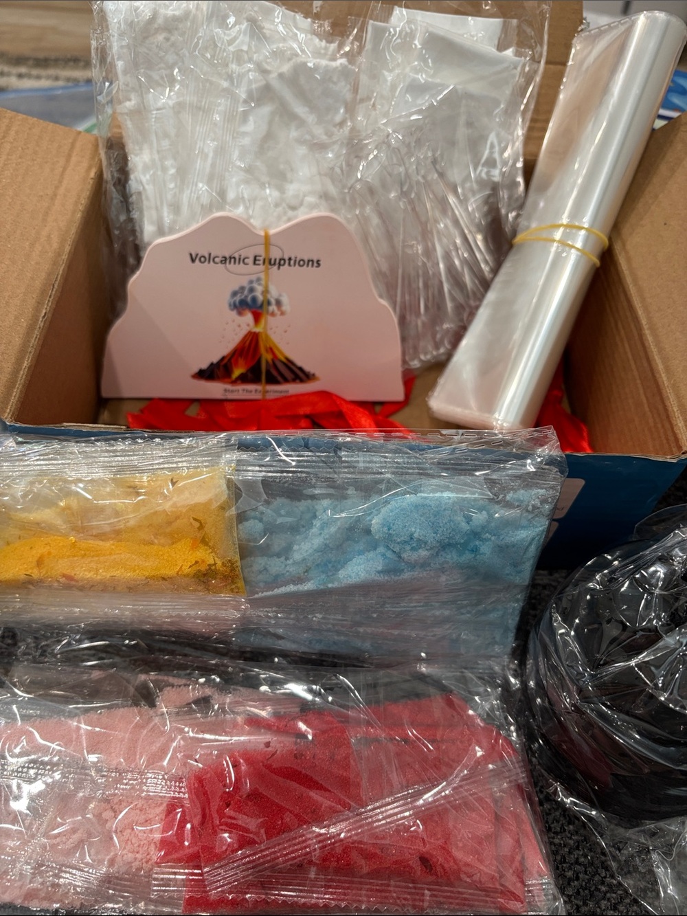 24Pcs Volcano Eruption Science Kit